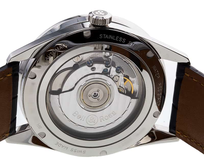 Bell and Ross Vintage 123 BRV123-BLU-ST/SCR